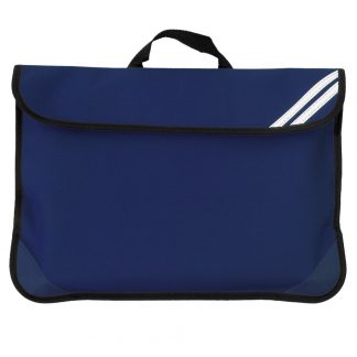 Blue school shop book bag