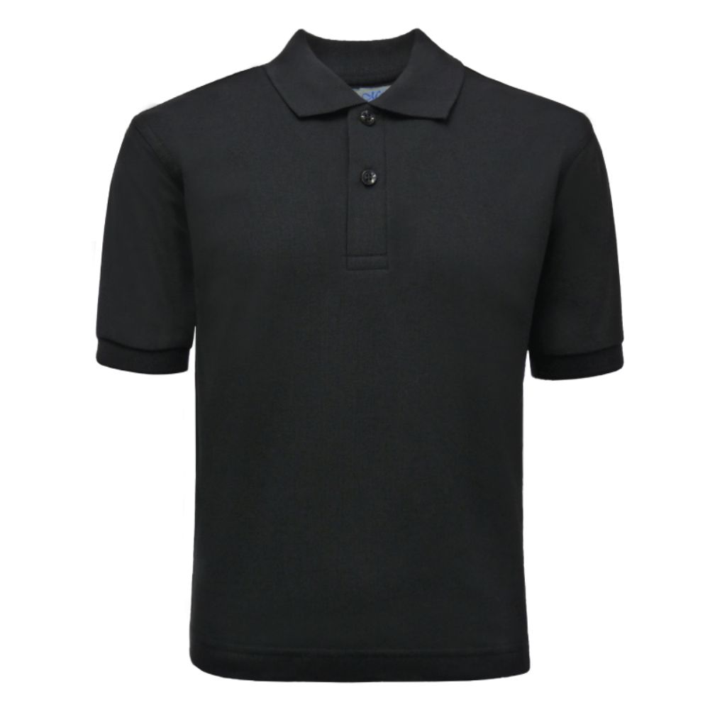 St Thomas More Willenhall Black Polo – Crested School Wear