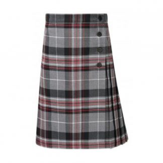 Grey tartan school clearance pinafore