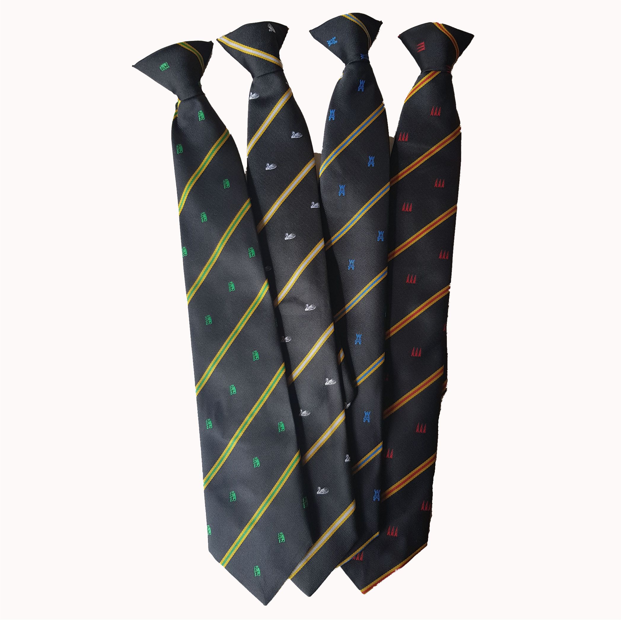 Fairfax 6th Form Tie - Crested School Wear