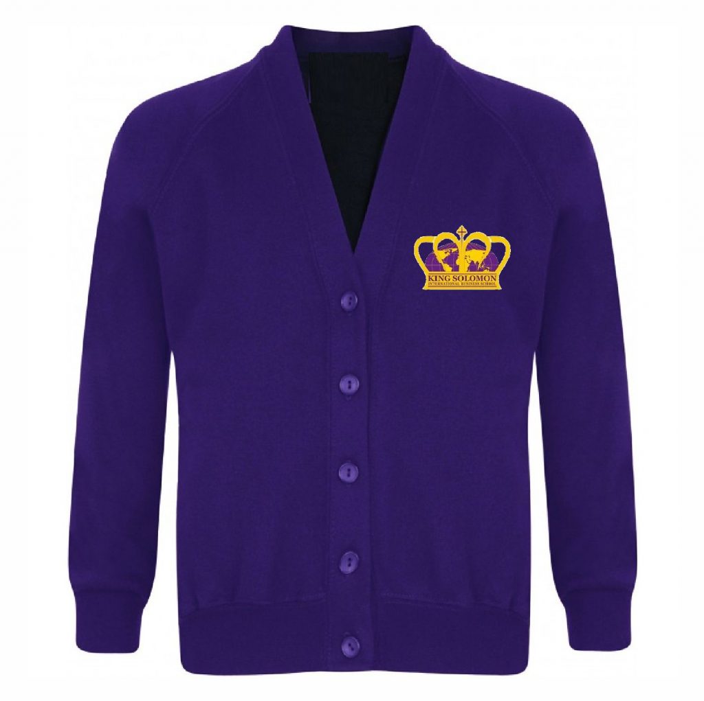 King Solomon Primary Cardigan – Crested School Wear