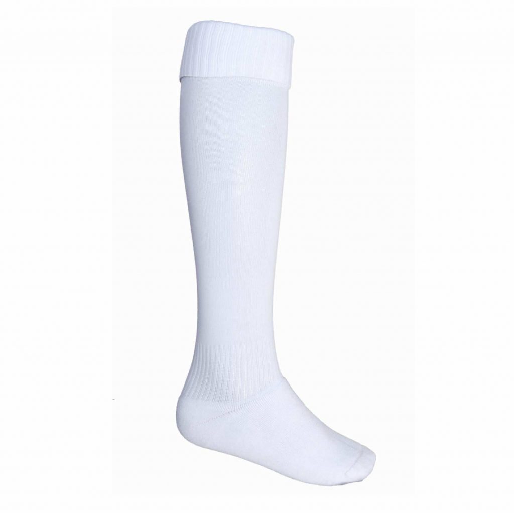 White Sports Socks – Crested School Wear