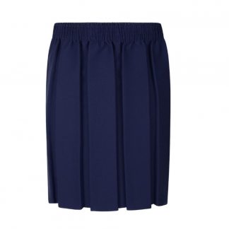 Box Pleat Skirt Navy – Crested School Wear